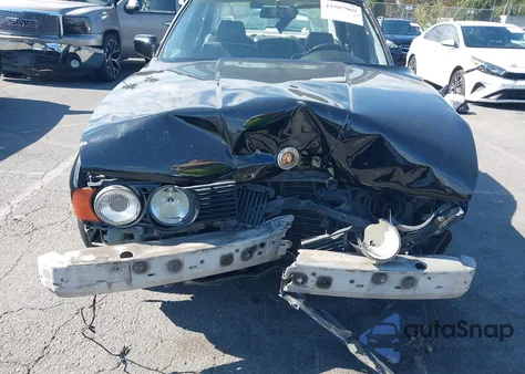 1989 BMW 525 I Automatic z USA, uszkodzony, nr VIN WBAHC2306KBE20452